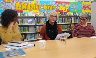 Sue Wootton, Jackie Davis and recent residents