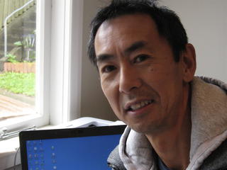 Mike Ting - artist, Wellington